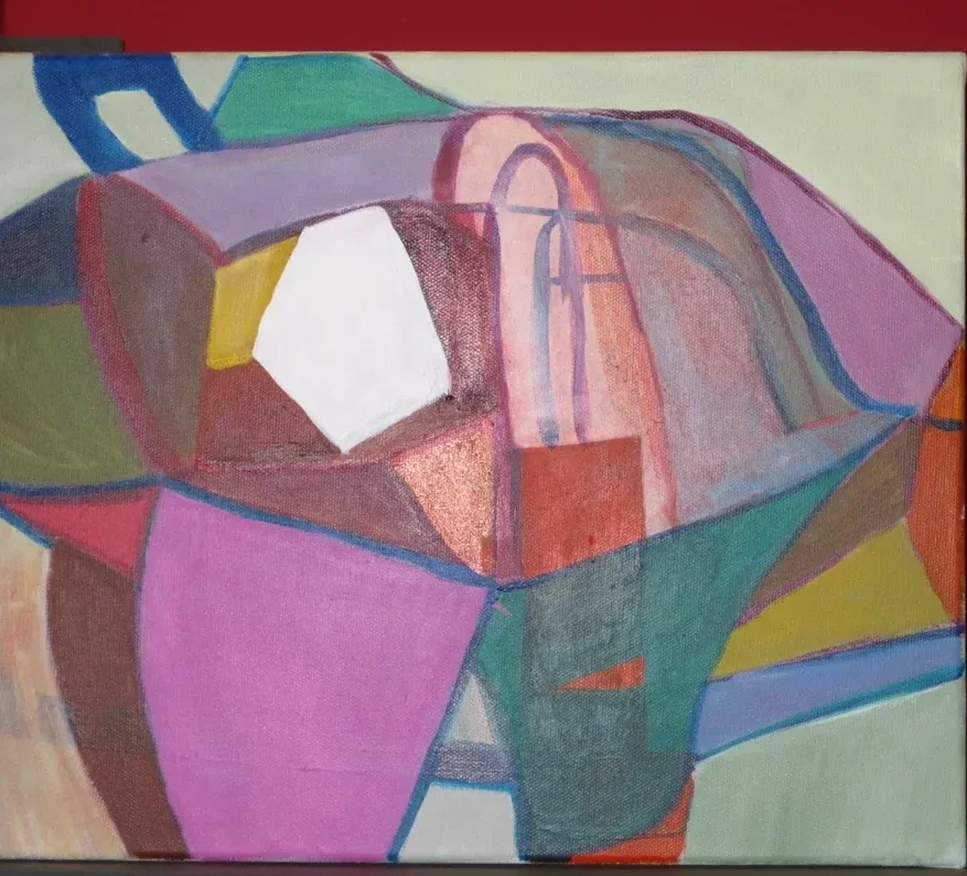 Abstracts, EM-011 — Acrylic on canvas