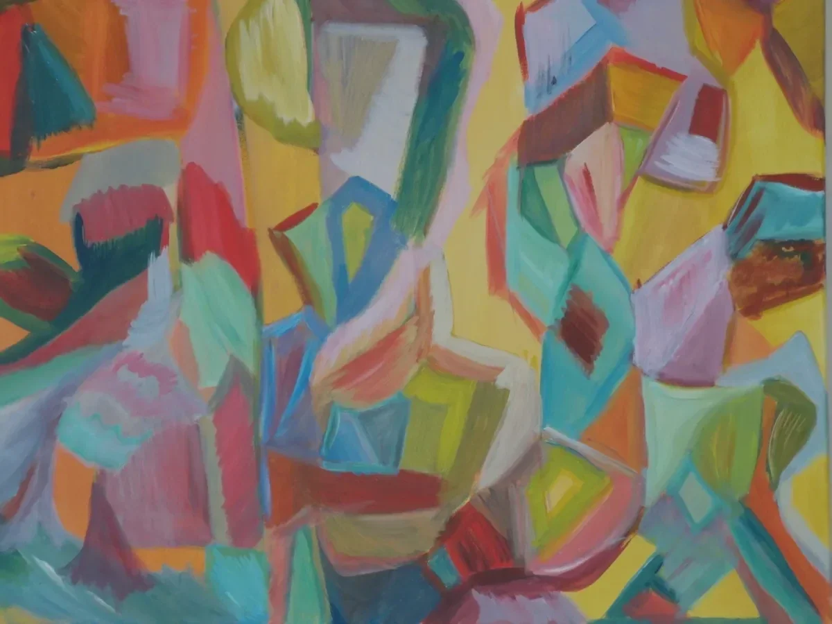 Abstracts, EM-012 — Acrylic on canvas