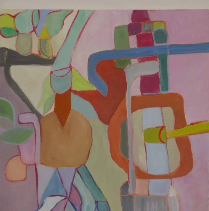 Abstracts, EM-015 — Acrylic on canvas