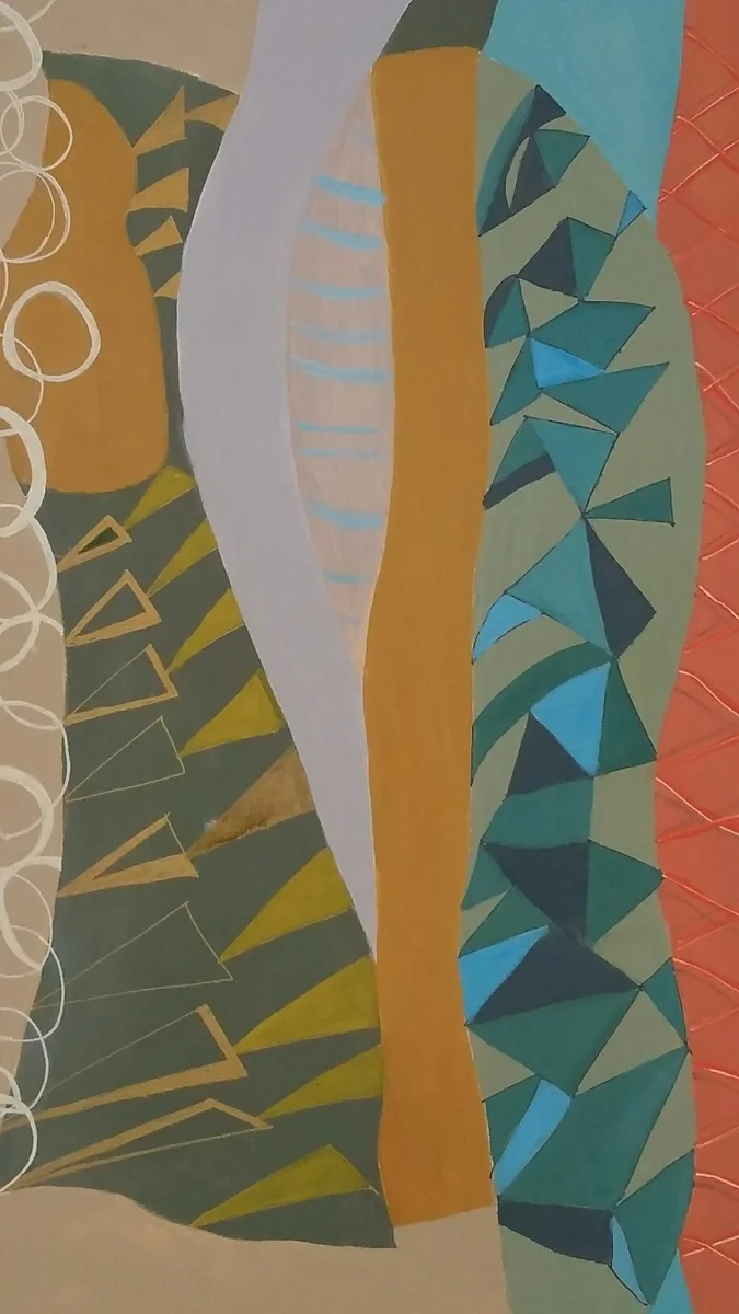 Abstracts, EM-022 — Acrylic on canvas