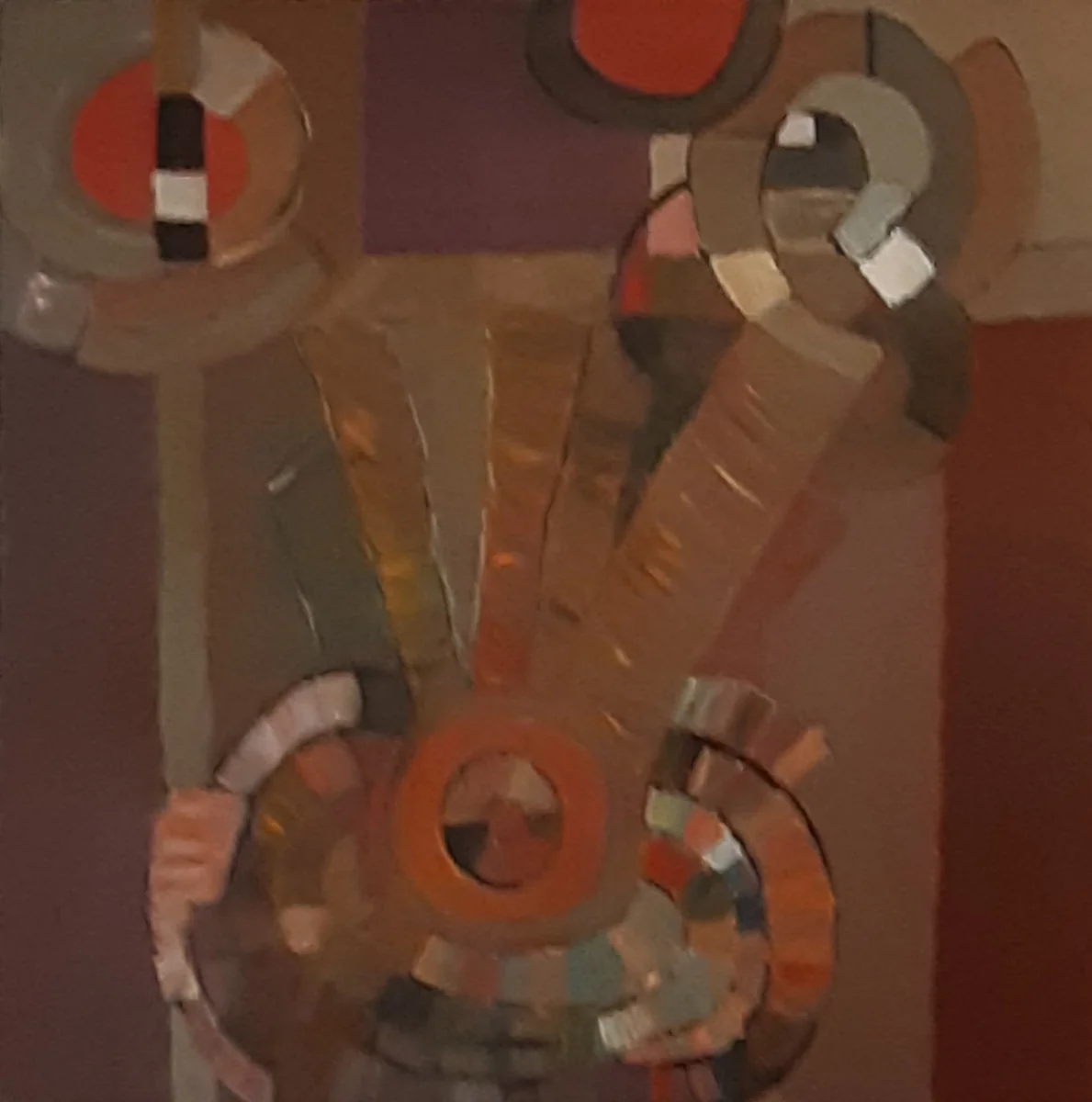 Abstracts, EM-023 — Acrylic on canvas