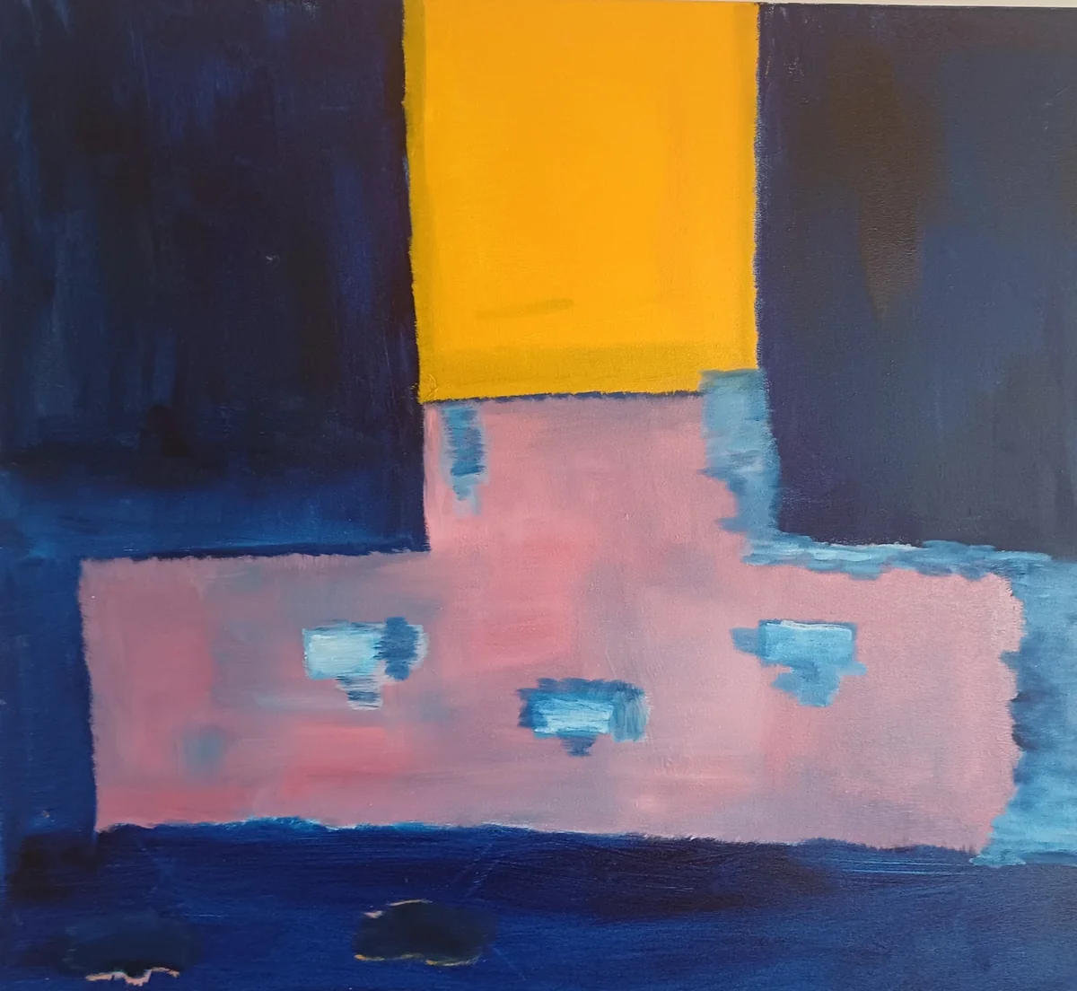 Abstracts — EM-028, Oil on canvas