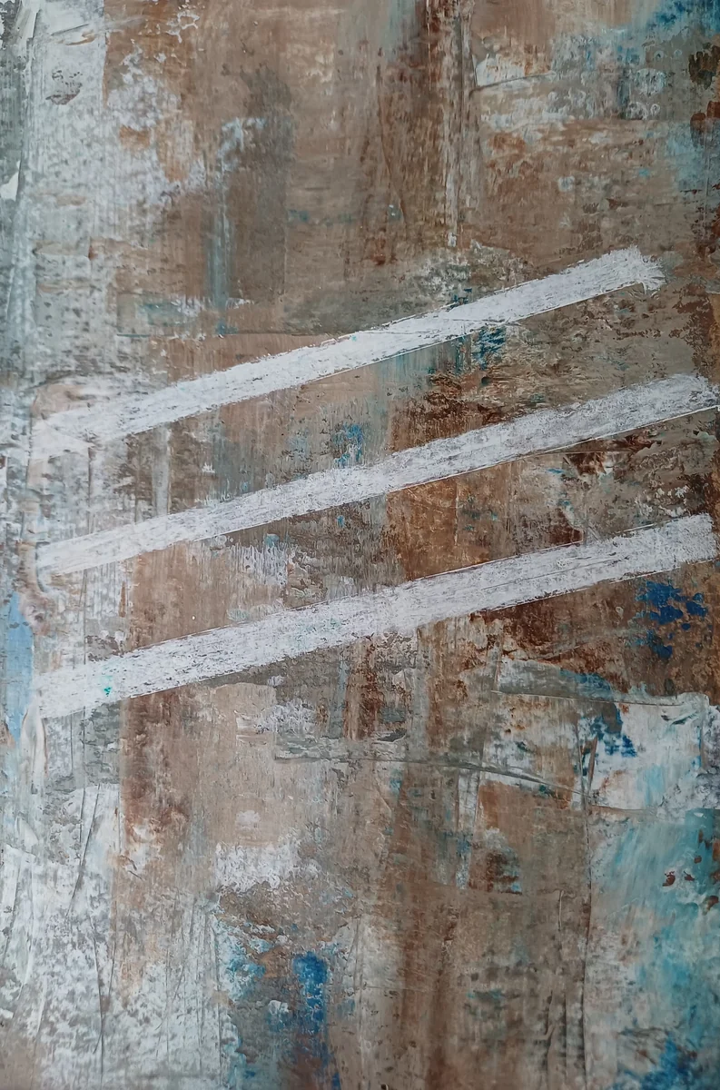 Nature & landscapes, EM-032 — Acrylic and pastel on paper
