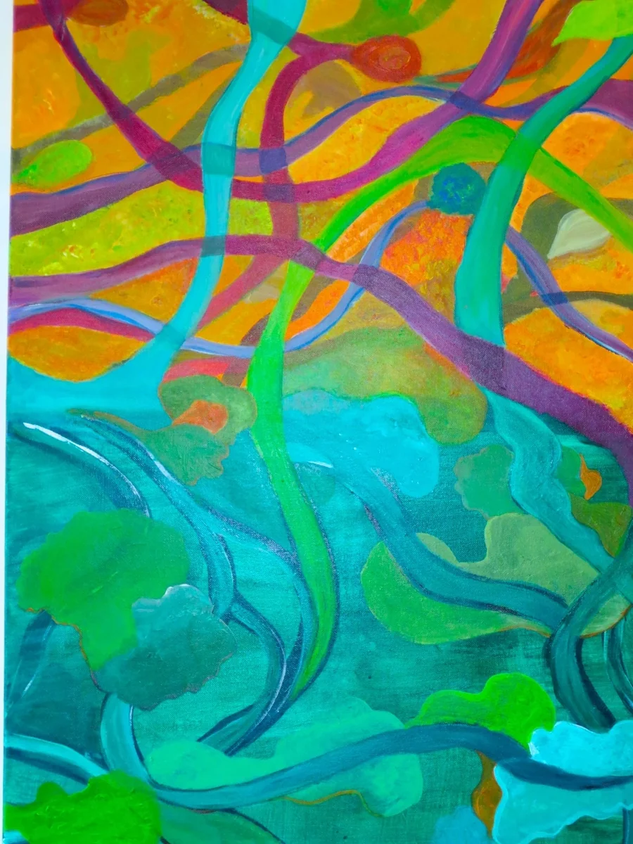 Nature & landscapes — EM-057, Acrylic on canvas