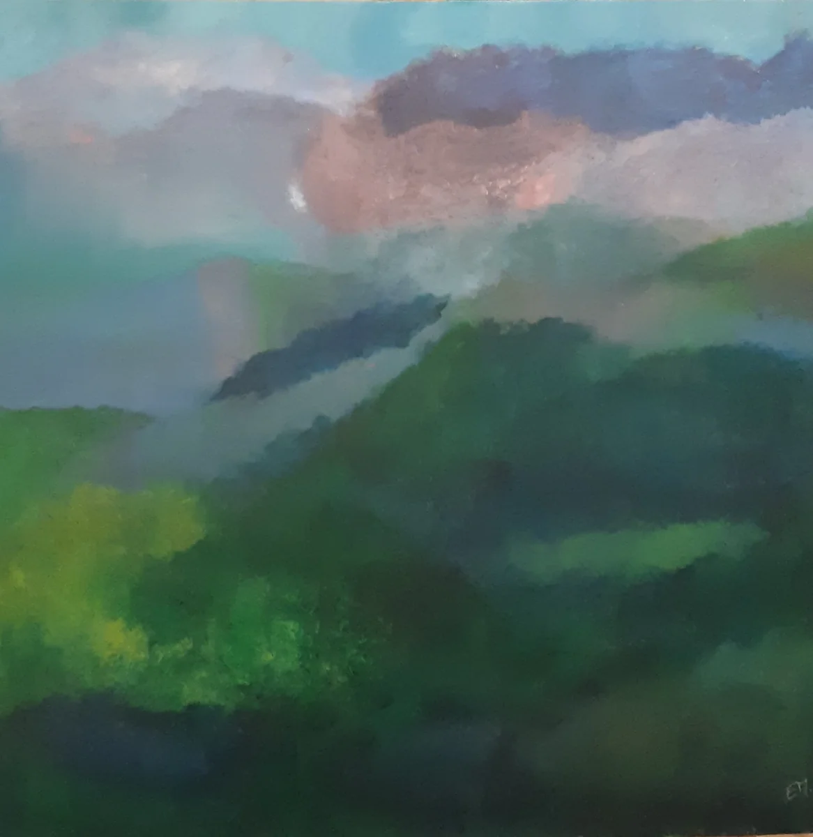 Nature & landscapes, EM-059 — Acrylic on canvas