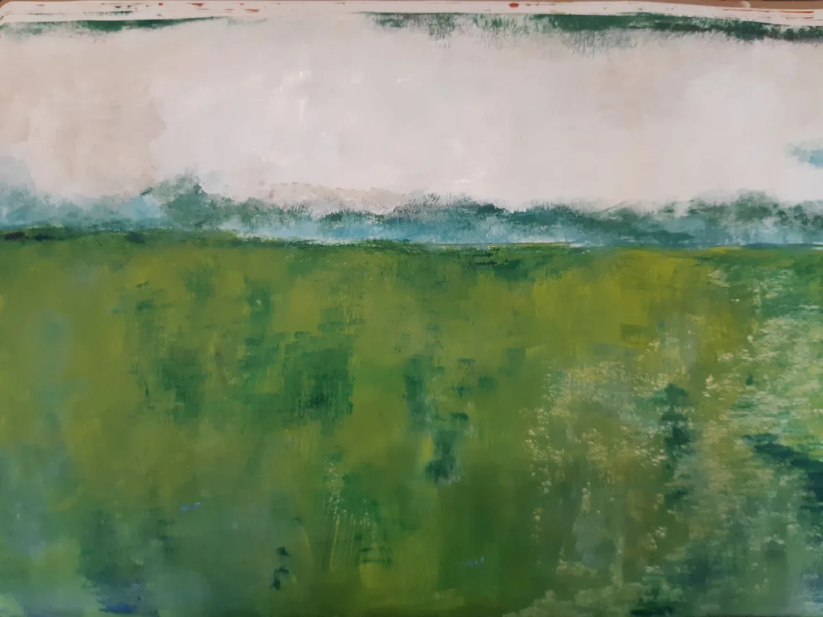 Nature & landscapes, EM-064 — Acrylic on paper