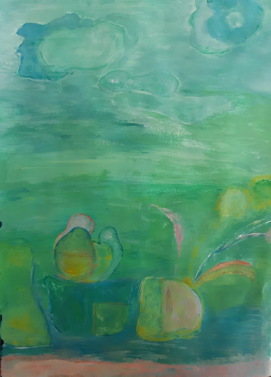 Nature & landscapes, EM-066 — Acrylic on paper